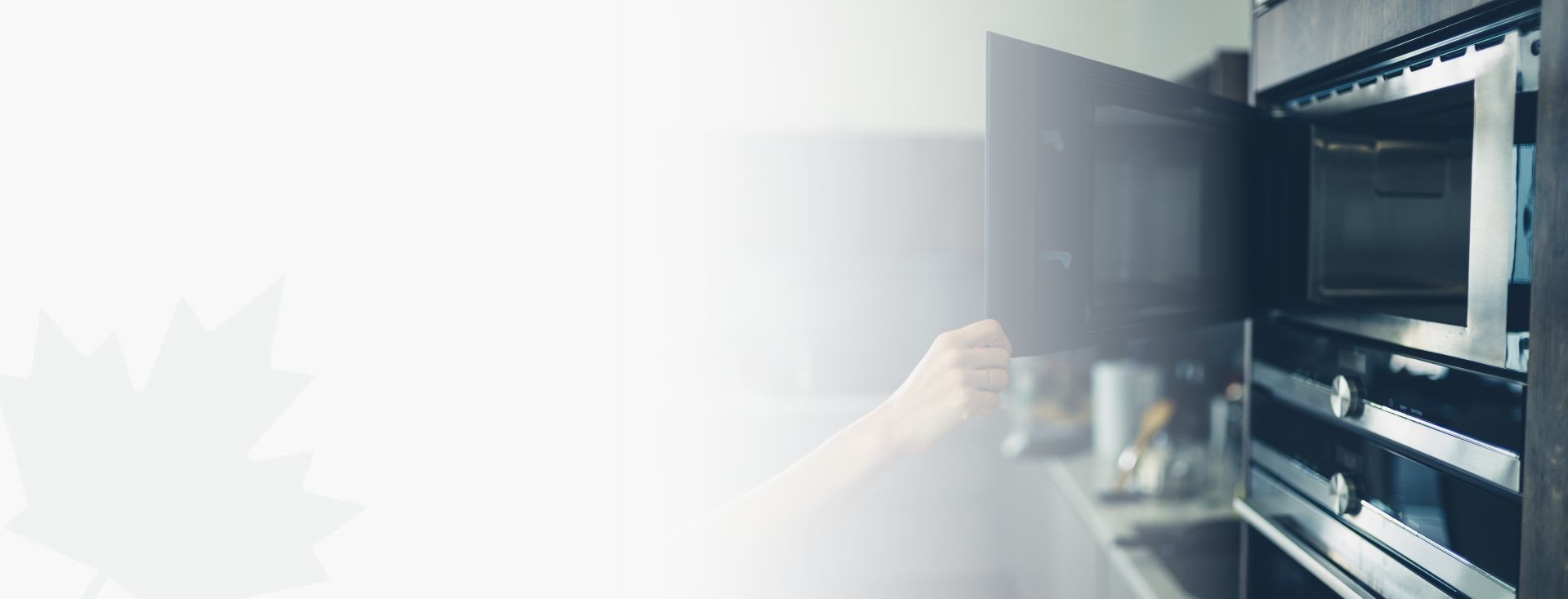Built-in microwave installation London